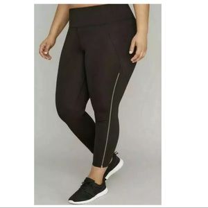 Livi Activewear NEW 7/8 pants (Rose Gold Zipper)